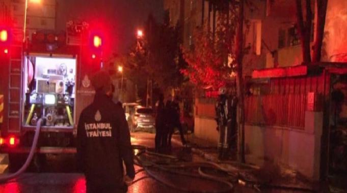 İstanbul Pendik'te doğalgaz borusu patladı: Bina tahliye edildi