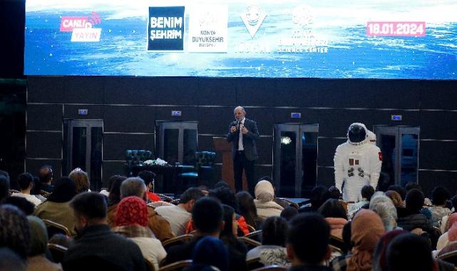 Konyalılar da tarihi ana şahitlik etti