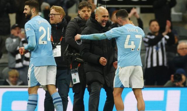 Manchester City, Newcastle United deplasmanında kazandı