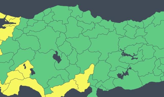 Meteoroloji'den İstanbul ve İzmir dahil 18 şehre sarı uyarı
