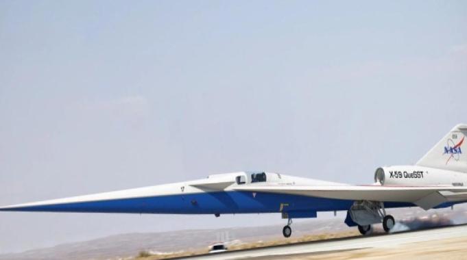 NASA, sessiz süpersonik uçağı X-59'u tanıtmaya hazırlanıyor