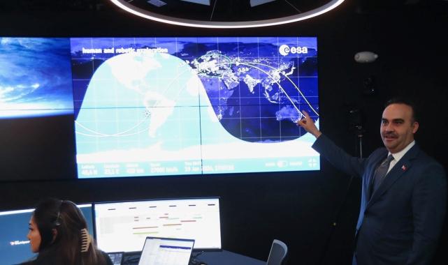 Sanayi ve Teknoloji Bakanı Kacır, NASA'nın Johnson Uzay Merkezi'ni inceledi