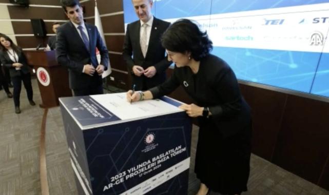 Savunma Sanayii Başkanlığı yeni başlatılan AR-GE projelerinin imza törenini gerçekleştirdi