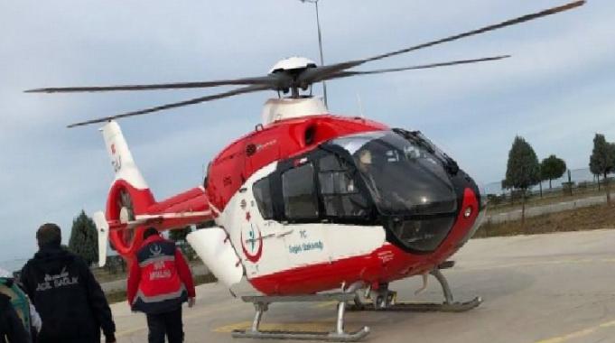 Sivas ambulans helikopteri bekliyor!