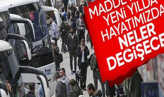 2024 yılına yeniliklerle girdik! İşte o düzenlemeler...