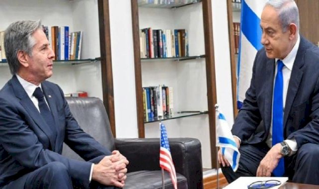 ABD Dışişleri Bakanı Blinken'dan İsrail Başbakanı Netanyahu'ya ziyaret