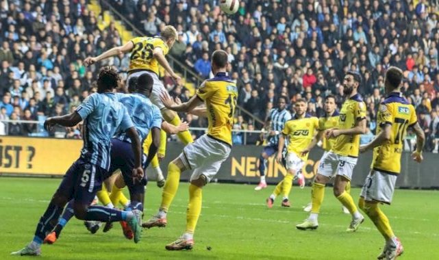 Adana Demirspor - Ankaragücü maçında kazanan çıkmadı
