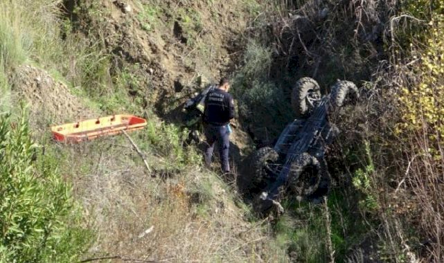 Antalya'da ATV safarisi dönüşünde ölümlü kaza! Kontrolden çıktı 15 metre aşağı uçtu...