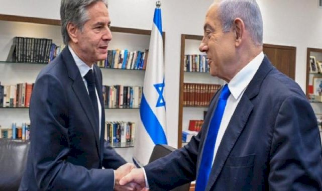 Antony Blinken ile Binyamin Netanyahu'nun görüşmesinin gergin geçtiği iddia edildi