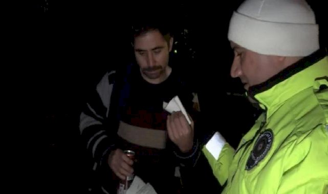 Bursa'da alkollü sürücünün sorusu polisleri şaşkına çevirdi! Ben terörist miyim?