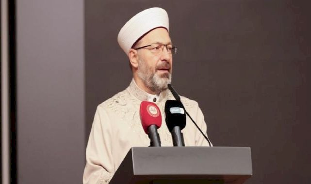 Diyanet İşleri Başkanı Erbaş, Avrupa'dan gelen gençlerle bir araya geldi