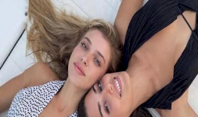 Hande Erçel’in ablası Gamze Erçel süper minisiyle sosyal medyayı salladı! Hande ablasına çekmiş…