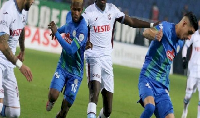 Karadeniz derbisinde Rizespor, Trabzonspor'u yendi