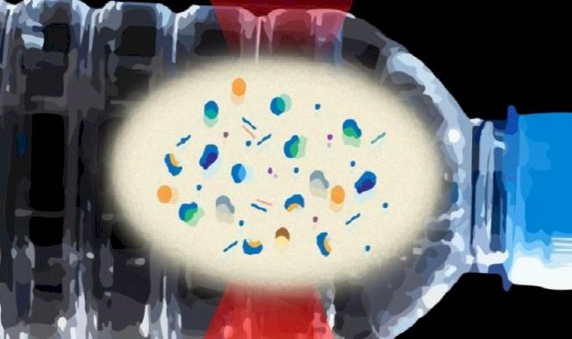 Ortalama bir şişe su, 240 bin parça kansere neden olan nanoplastik içeriyor