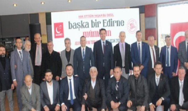 SP Edirne belediye başkan adaylarını açıkladı