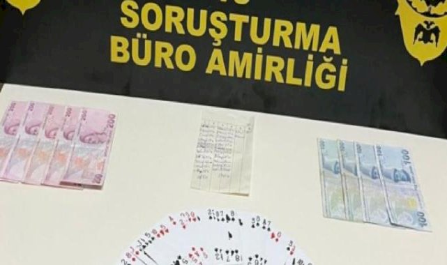 Tekirdağ'da kumar oynayanlara baskın: 38 bin 550 TL para cezası uygulandı
