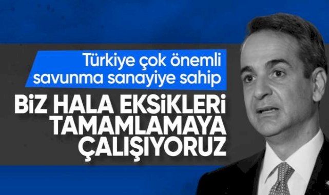 Yunanistan Başbakanı Miçotakis'ten Türkiye'nin savunma gücüne övgü