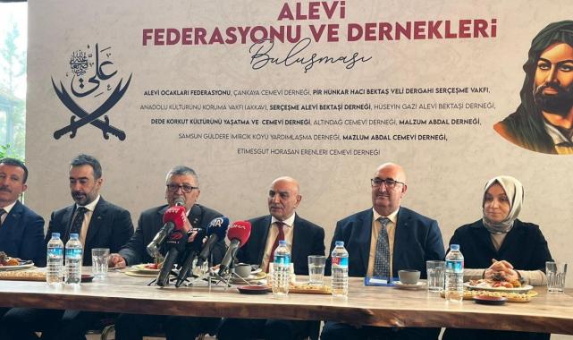 Turgut Altınok, Alevi derneklerinin temsilcileriyle buluştu