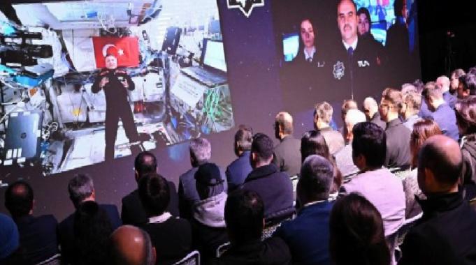 Uzayla canlı bağlantı Bursa GUHEM'den kuruldu