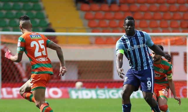 6 gollü müthiş maç! Alanyaspor - Adana Demirspor maçında kazanan yok