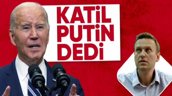 ABD Başkanı Joe Biden: Navalni&#039;nin ölümünden Putin sorumlu