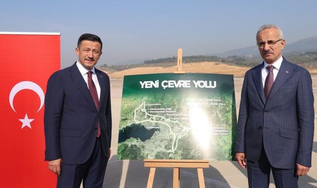 Abdulkadir Uraloğlu ve Hamza Dağ İzmir'de mega projeleri konuştular