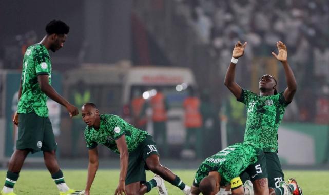 Afrika Uluslar Kupası'nda ilk finalist Nijerya