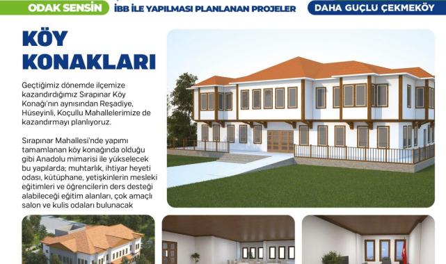 Ahmet Poyraz, Çekmeköy için projelerini tanıttı