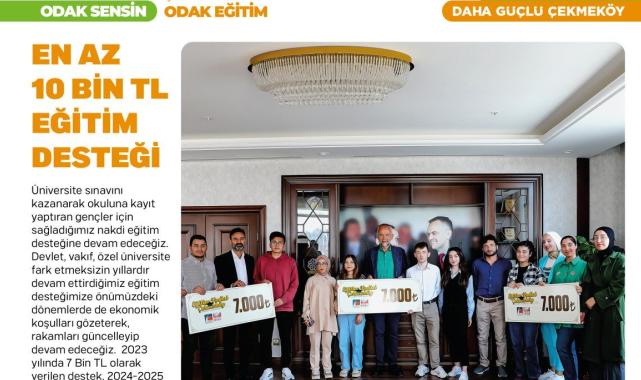 Ahmet Poyraz, Çekmeköy için projelerini tanıttı