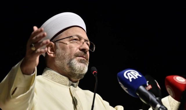 Ali Erbaş: Kudüs’teki zulmün bitmesi için 88 yıl beklemeyeceğiz