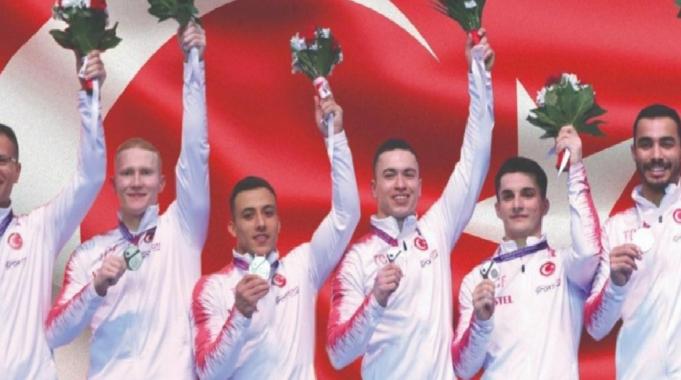 Artistik Cimnastik Erkek Milli Takımı, Avrupa'da yılın takımı