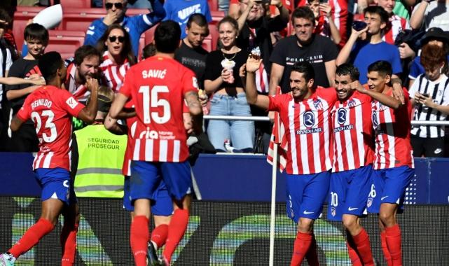 Atletico Madrid, Las Palmas'a fark attı