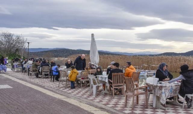 Avrupa Leylek Köyü Eskikarğaç’a ziyaretçi akını