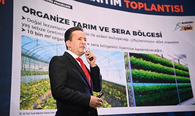 Başkan Yazıcı, Tuzla’ya 5 yıllık projelerini tanıttı