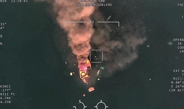 Bayraktar AKINCI T, ASELFLIR-500 ile tam on ikiden vurdu