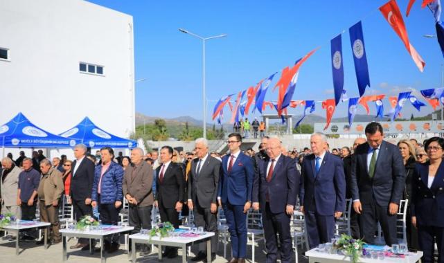 Bodrum’un en büyük arıtma tesisi açıldı