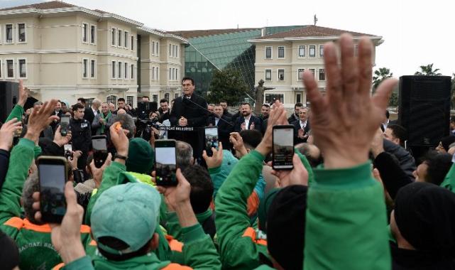 Bursa Osmangazi'de emekçinin yüzü gülüyor