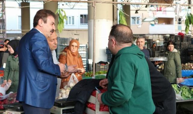 Bursa'da bağımsız belediye başkan adayı Şefikoğlu'na yoğun ilgi