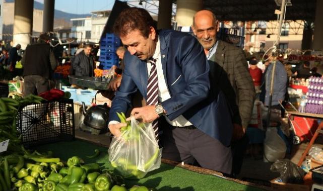 Bursa'da bağımsız belediye başkan adayı Şefikoğlu'na yoğun ilgi