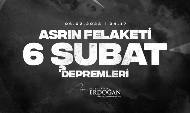 Cumhurbaşkanı Erdoğan'dan 6 Şubat paylaşımı: Yüreklerimizi yakmayı sürdürüyor