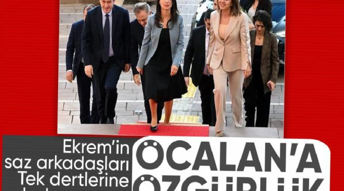 DEM Partililer yine Öcalan&#039;a özgürlük istedi