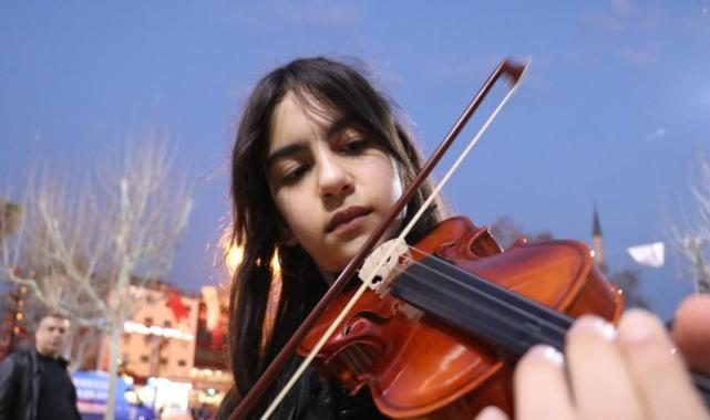 Denizli'de Cumhurbaşkanı Erdoğan'a keman çalmıştı... Duygularını anlattı