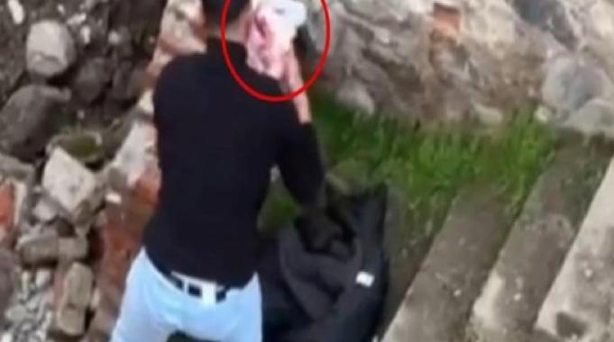 Diyarbakır'da kanlı beze sarılı bebek buldu: Madem bakamıyorsunuz devlete teslim edin