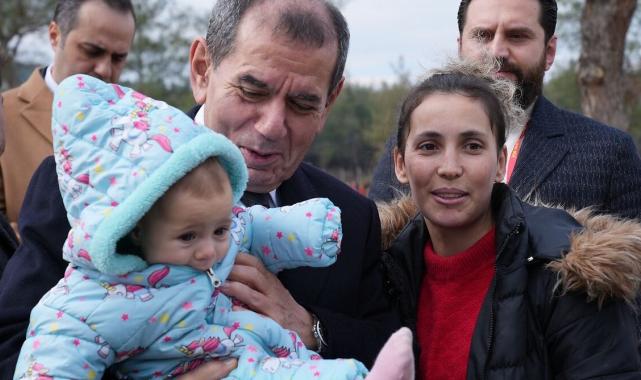 Dursun Özbek, depremin 1. yılında anma törenine katıldı