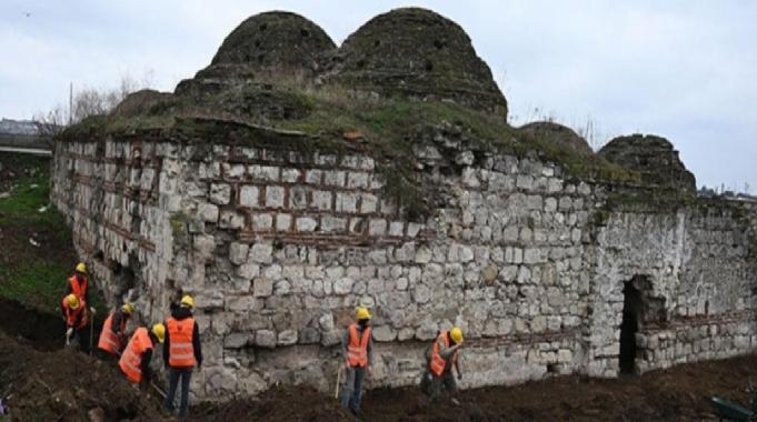 Edirne&#039;nin Tarihi Mihal Hamamı restore ediliyor
