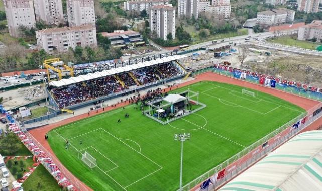 Ekrem İmamoğlu İBB 100. yıl stadı açılışında konuştu