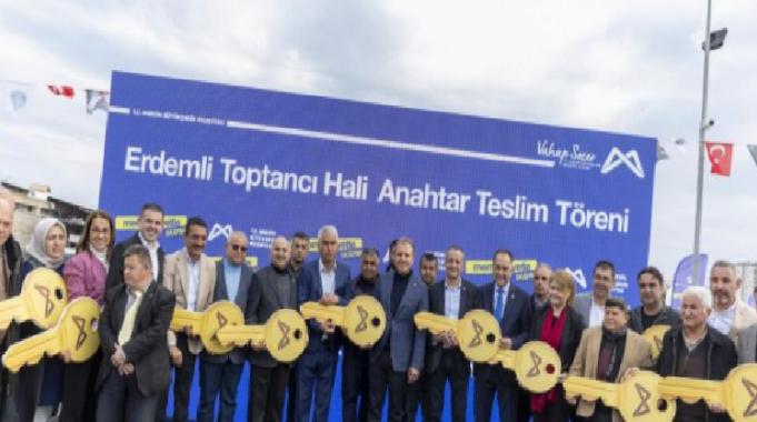 Erdemli Toptancı Hali Kompleksi’nde mutlu son