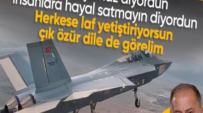 Fatih Altaylı&#039;nın Milli Muharip Uçak KN hakkındaki sözleri yeniden gündemde
