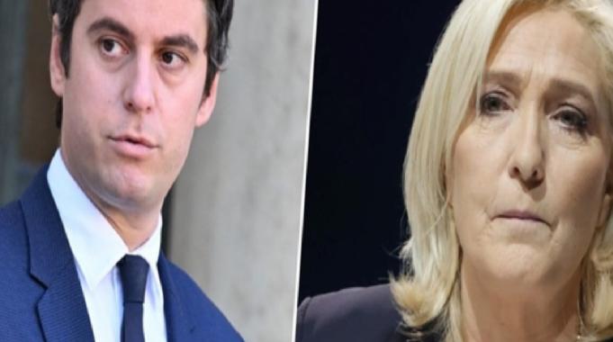 Fransa Başbakanı Attal, Le Pen&#039;i hedef aldı: Putin&#039;in askeri