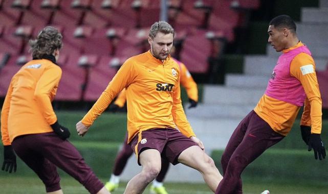 Galatasaray'a Sparta Prag maçı öncesinde müjde! Sakat olan 3 isim idmanda yer aldı